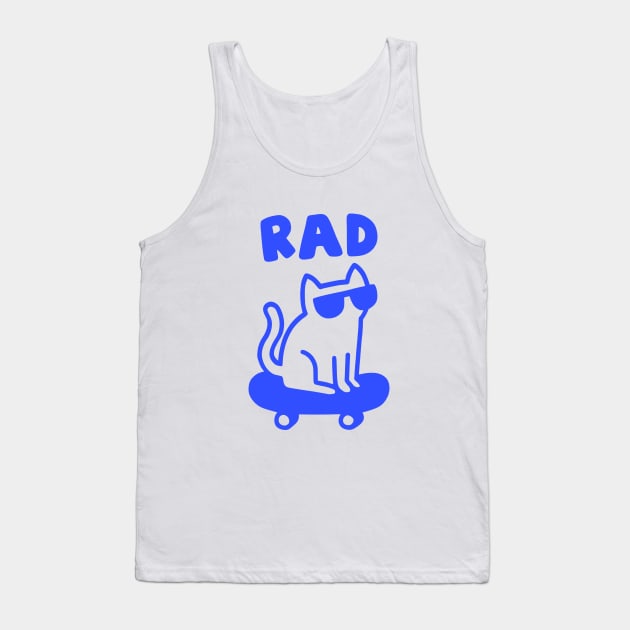 RAD CAT Tank Top by obinsun